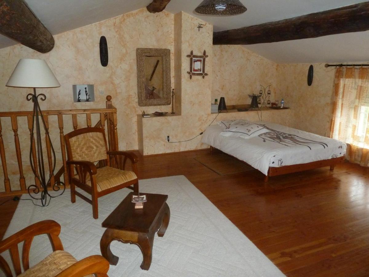 Bed and Breakfast Les Hibiscus Saint-Jean-le-Centenier Esterno foto